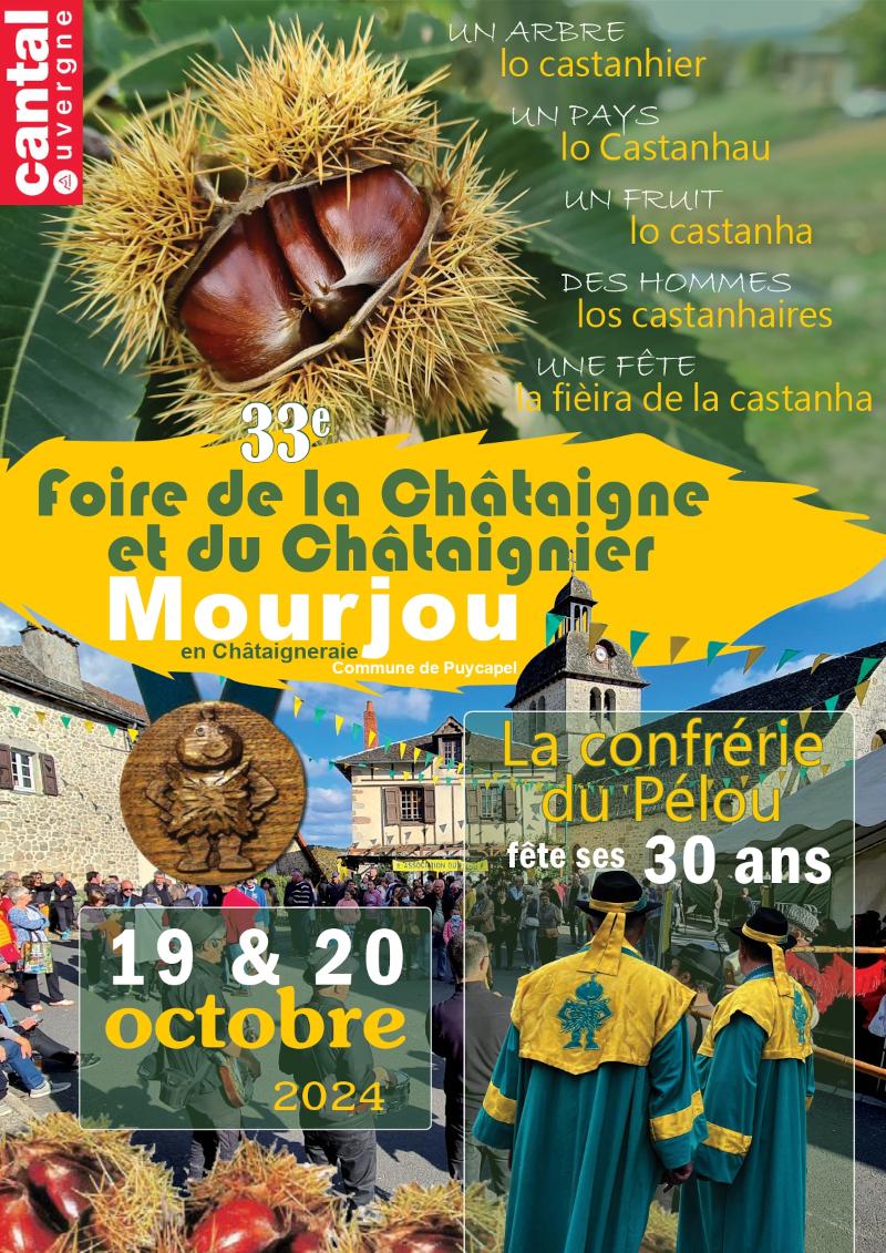 35e foire de la Châtaigne et du Châtaignier (Mourjou) | Pays d'Aurillac